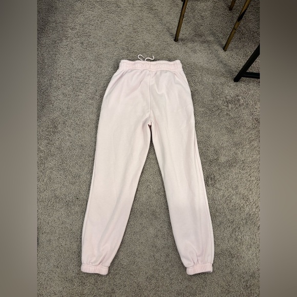 Light pink cuffed sweatpants - Picture 3 of 3